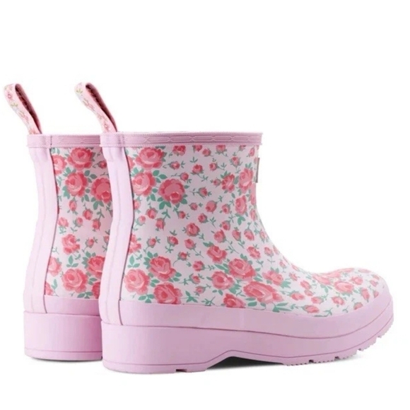 LoveShackFancy Pink Floral Rain Boots - Picture 4 of 4